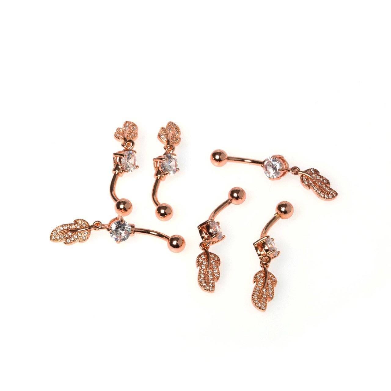 Piercing Göbek Taşlı