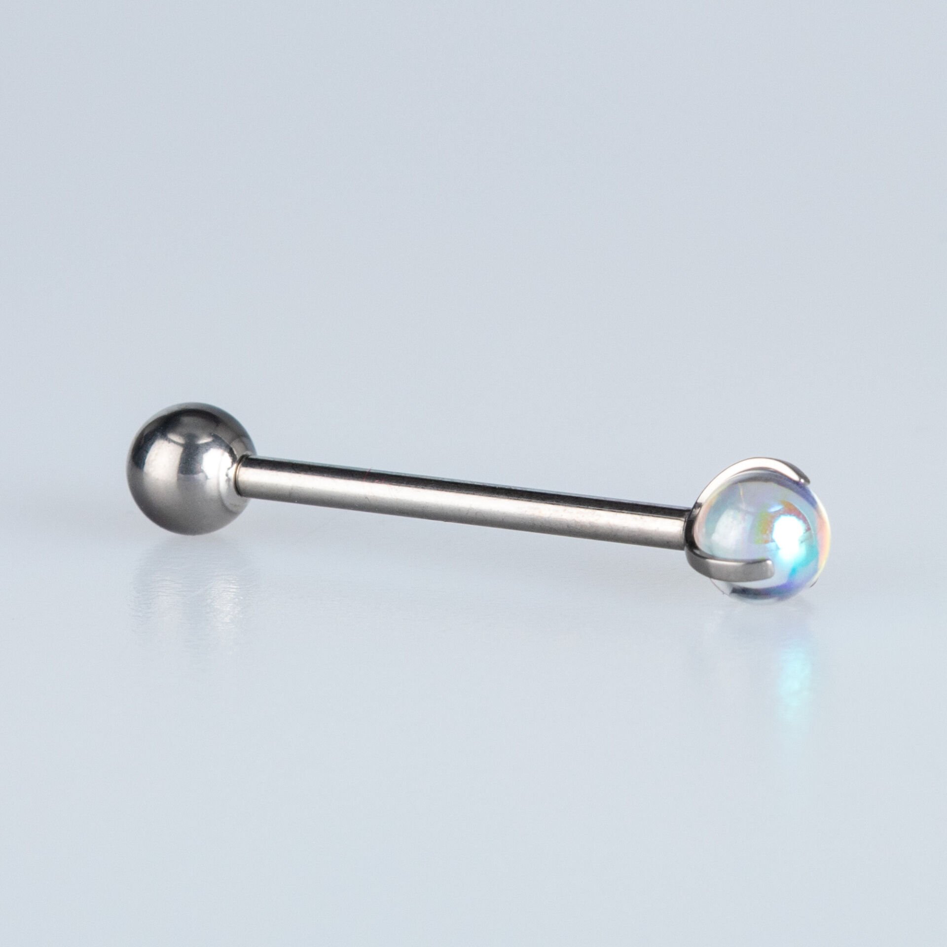 Piercing Titanyum Dil 1.6mm Bar 18mm