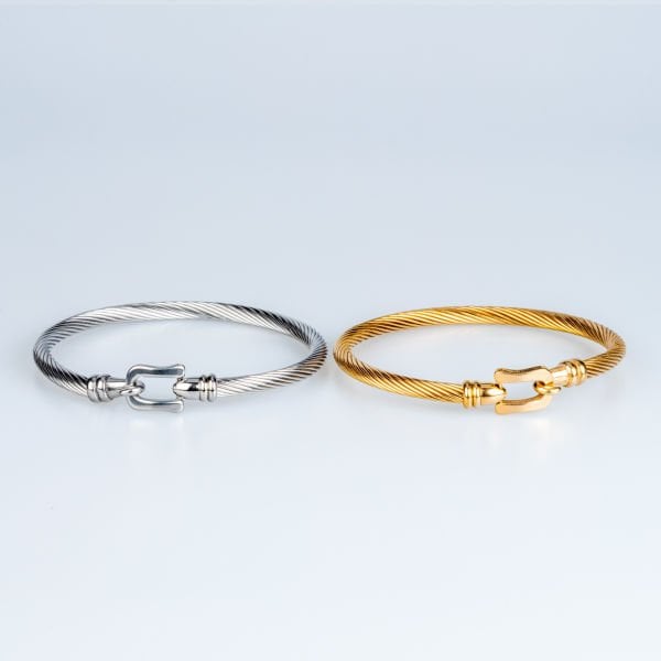 Steel Handcuff Bracelet 4mm