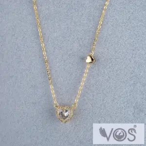 Vos Jewelry 14K Kalp Kolye
