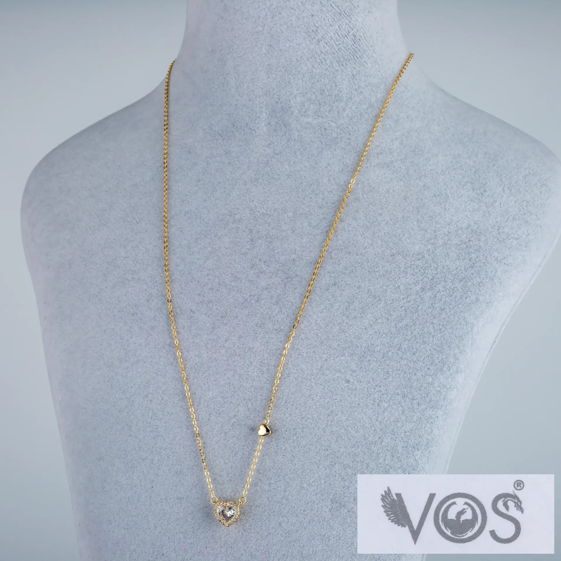 Vos Jewelry 14K Kalp Kolye