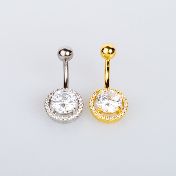 Piercing Göbek Taşlı