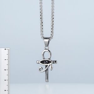 Çelik Kolye ANKH Antik Mısır Sembolü