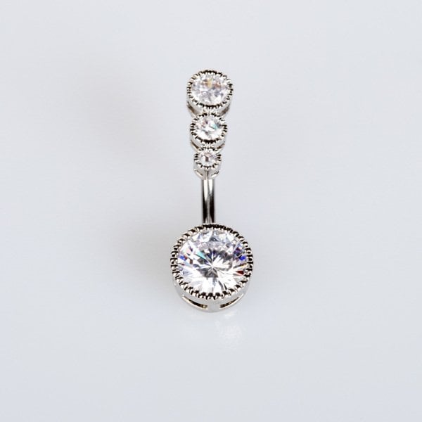 Piercing Göbek Taşlı