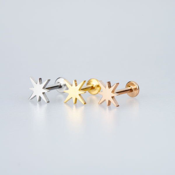 ثقب الزنمة نورث ستار روز 8 ملم