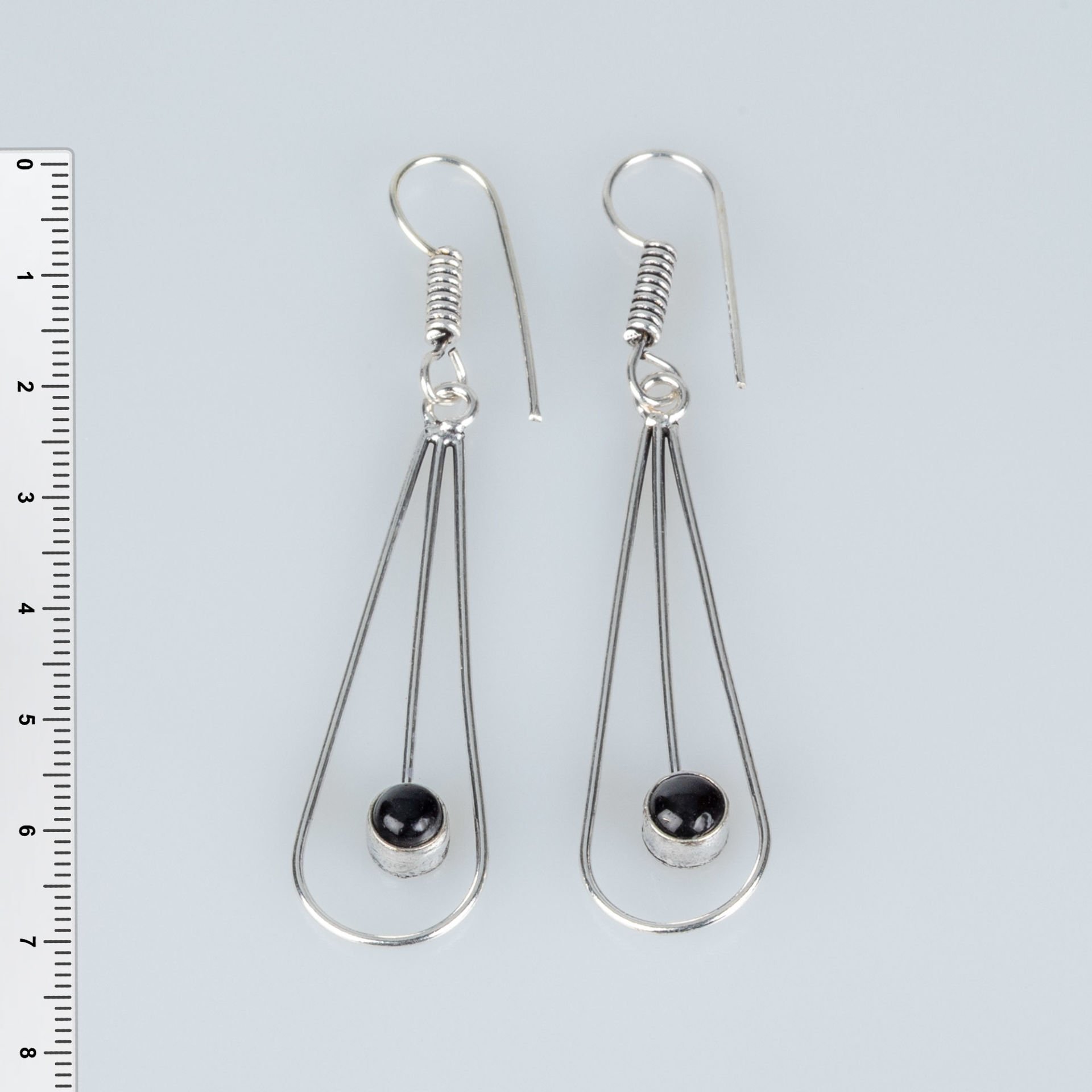 Pirinç Küpe Taşlı