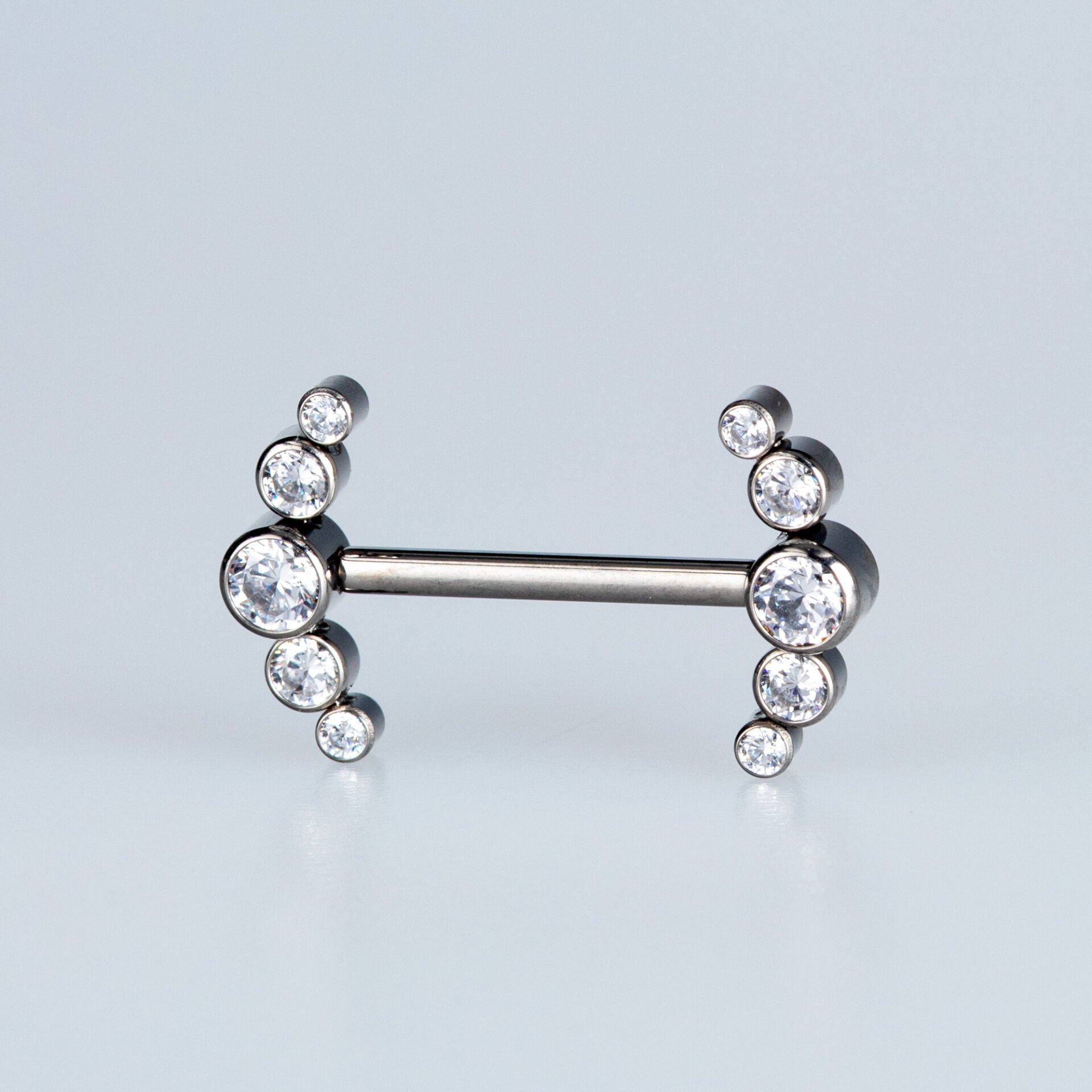 Piercing Titanyum Göğüs 1.6mm Bar 14mm