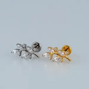 Toptan G23 Titanyum Fantezi Dal Piercing