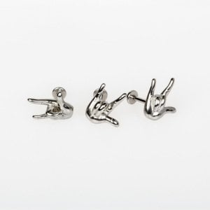 Piercing Çelik Tragus Rocker