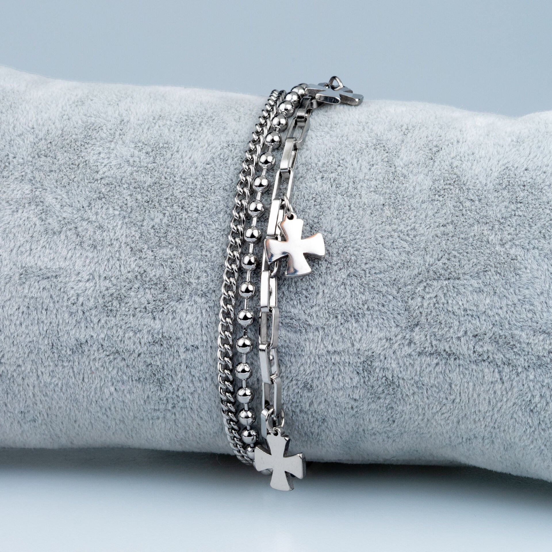 Çelik Zincir Bileklik