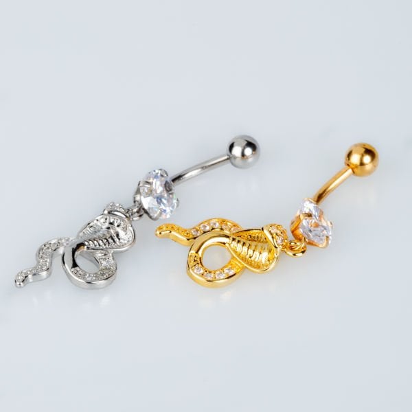 Piercing Göbek Yılan