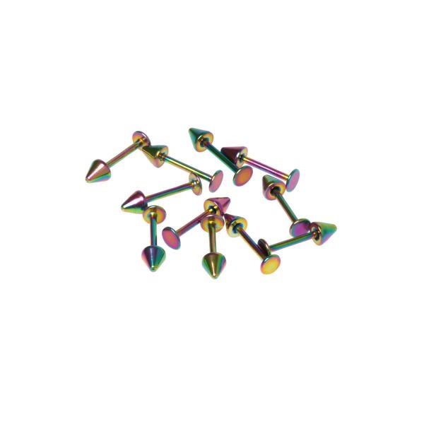 Piercing Labret 4mm Spikes