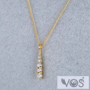 Vos Jewelry 14K Taşlı Kolye