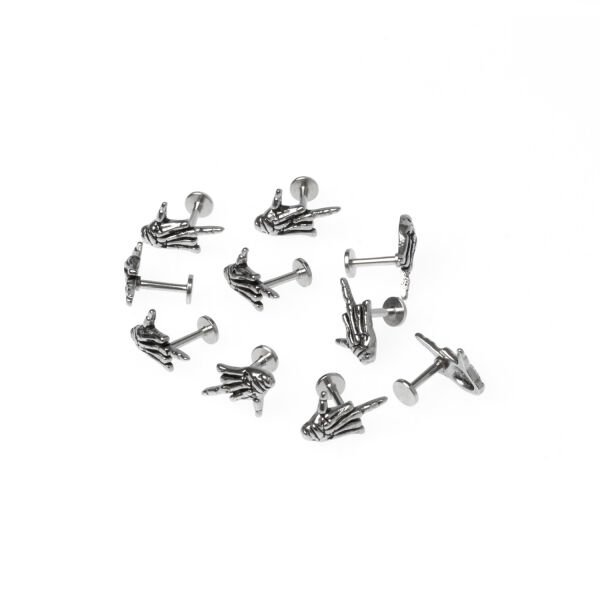 Piercing Çelik Tragus El
