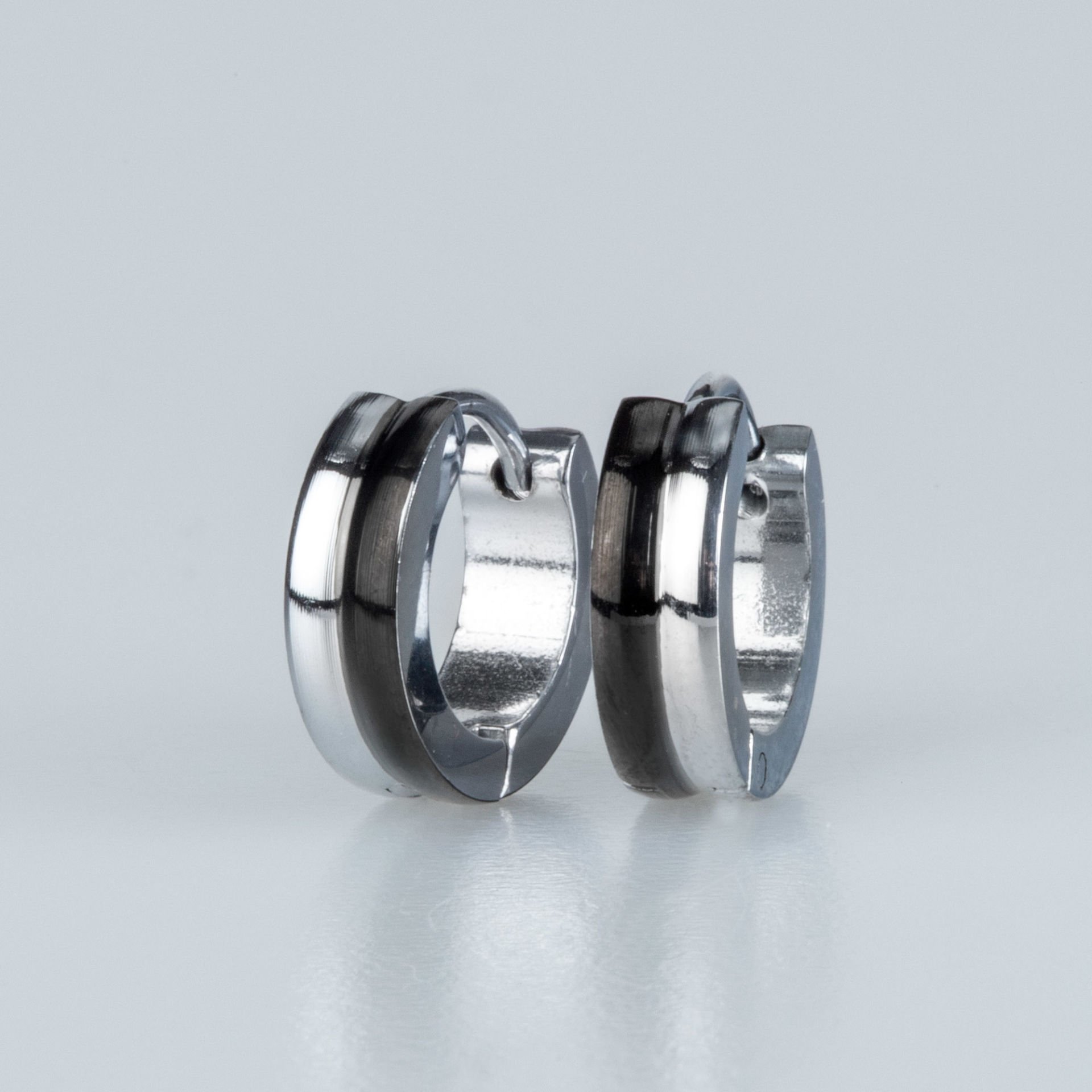 Steel Earrings - Pair