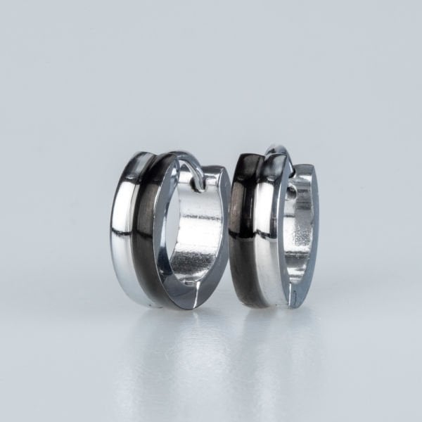 Steel Earrings - Pair