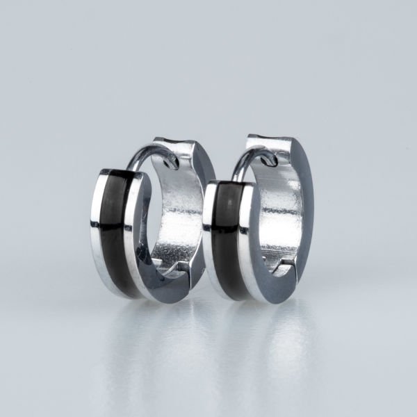 Steel Earrings - Pair