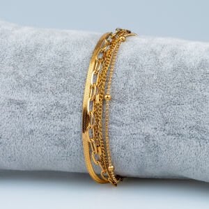 Çelik Zincir Bileklik