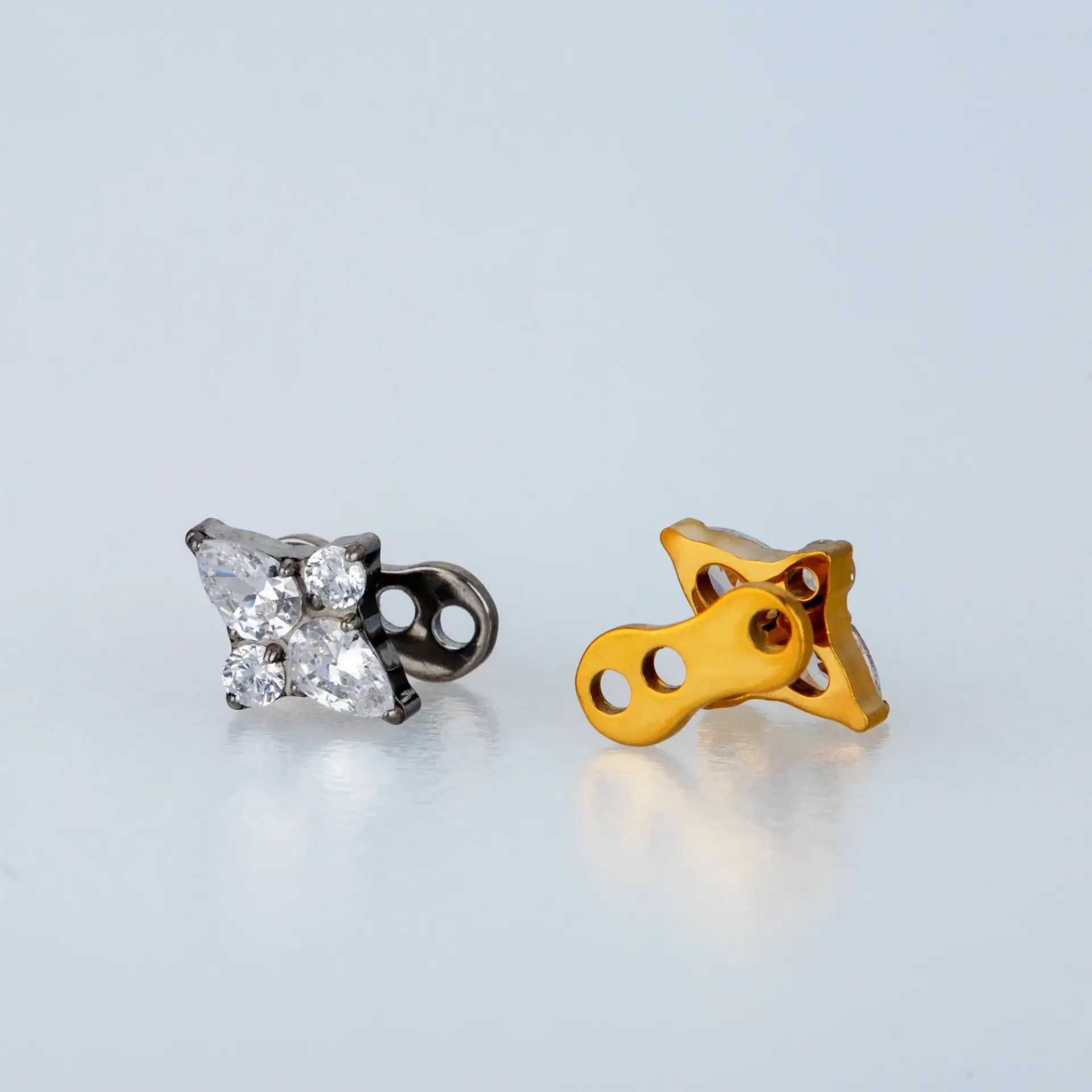 Piercing Titanyum Dermal Sarı