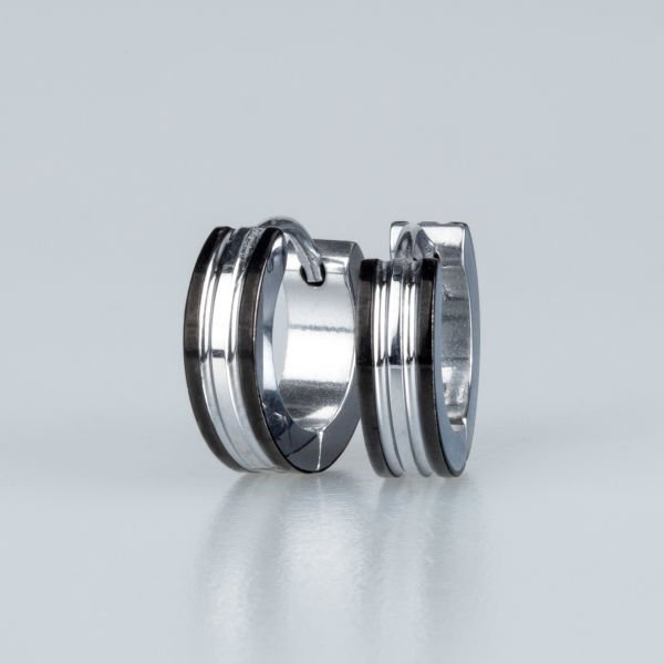 Steel Earrings - Pair
