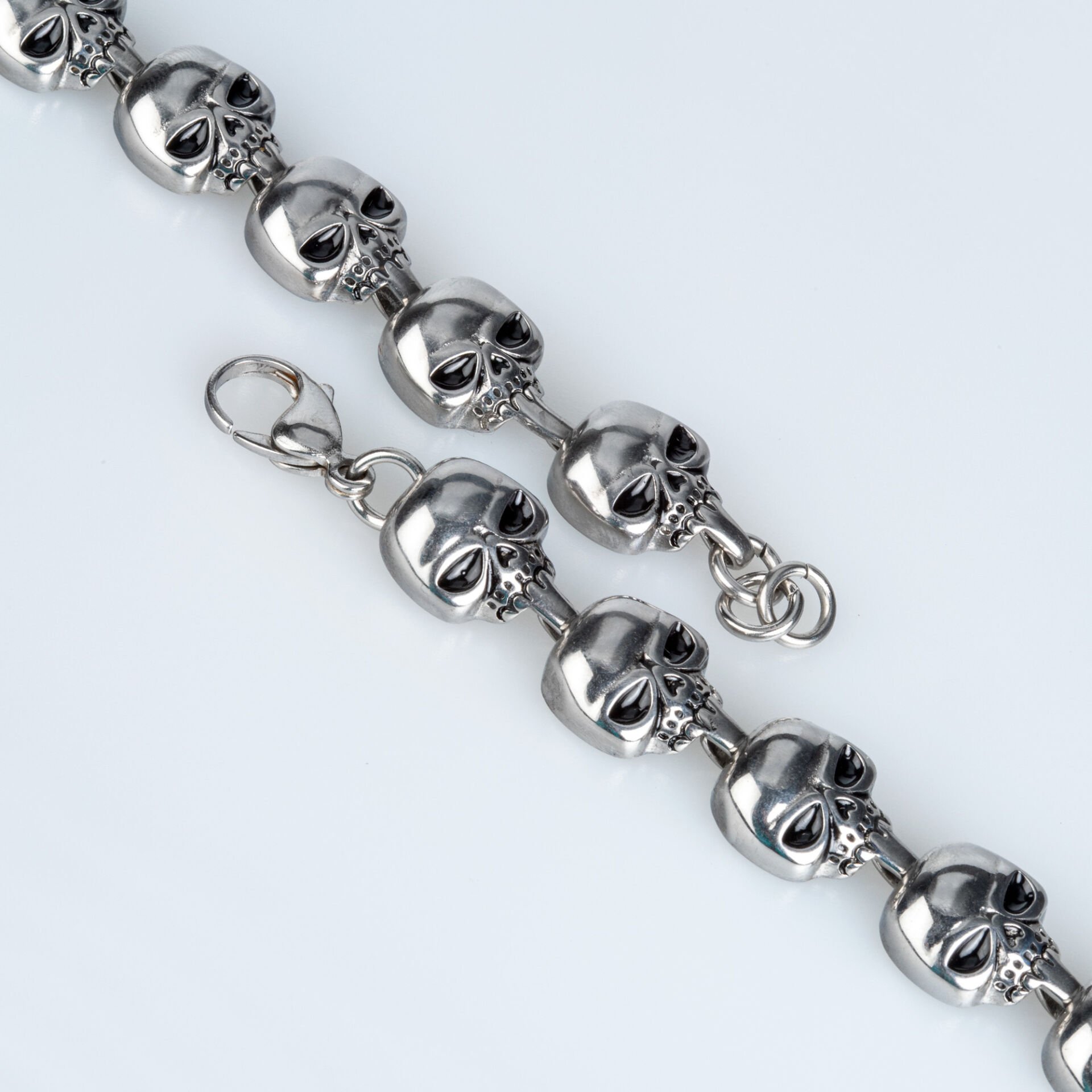 Erkek Gotik Çelik Bileklik 