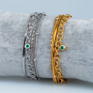 Çelik Zincir Bileklik