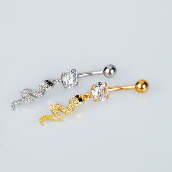 Piercing Göbek Yılan