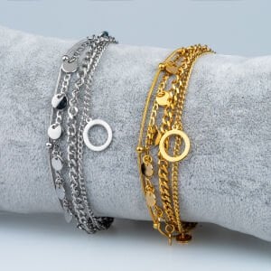Çelik Zincir Bileklik