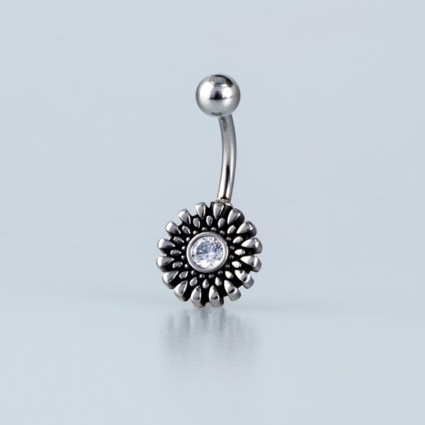 Piercing Çelik Gotik Göbek