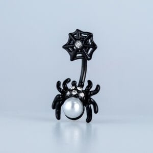 Piercing Gotik Göbek Örümcek