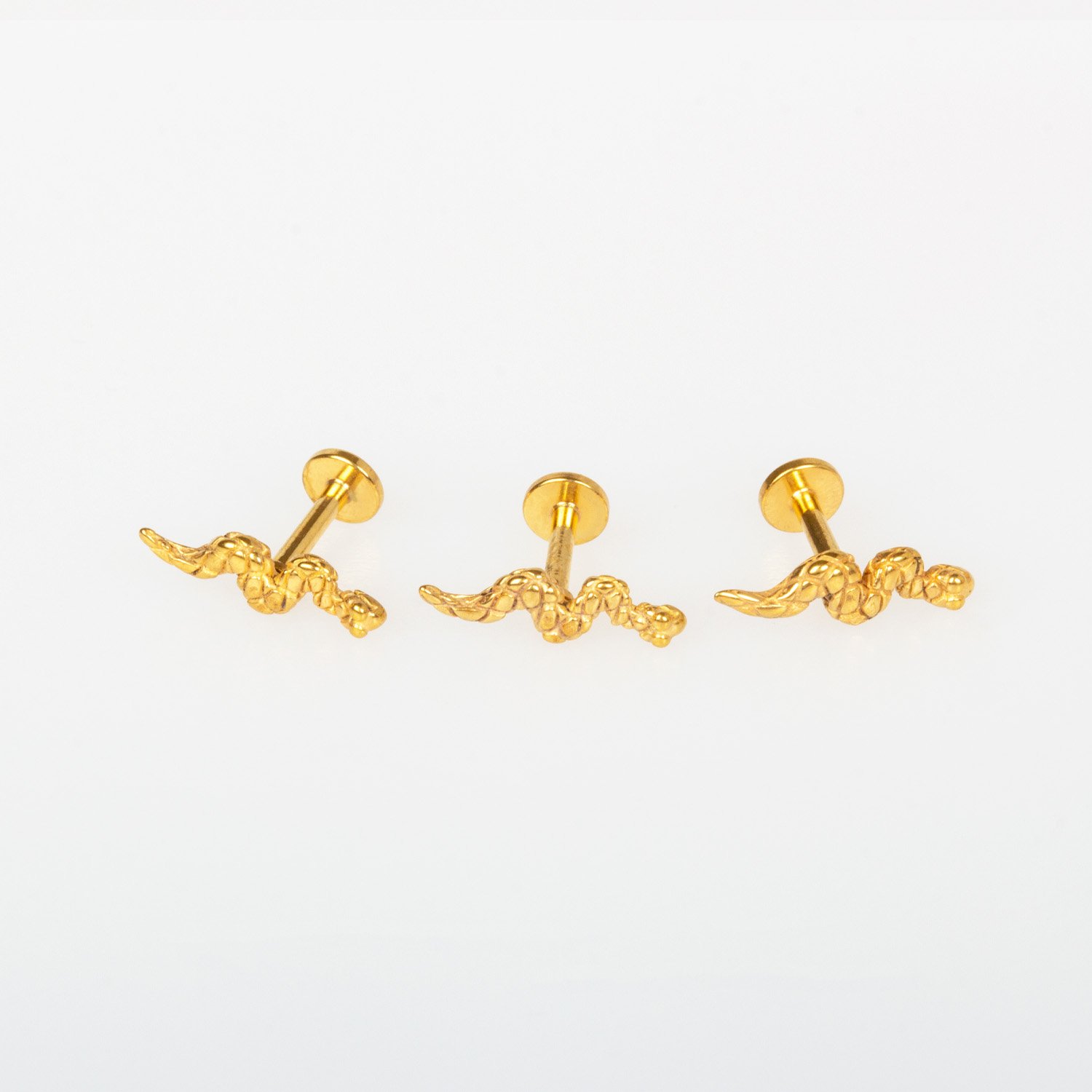 Piercing Çelik Tragus Yılan