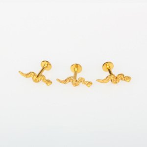 Piercing Çelik Tragus Yılan