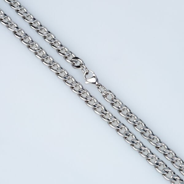 قلادة سلسلة فولاذية 6 مللي متر