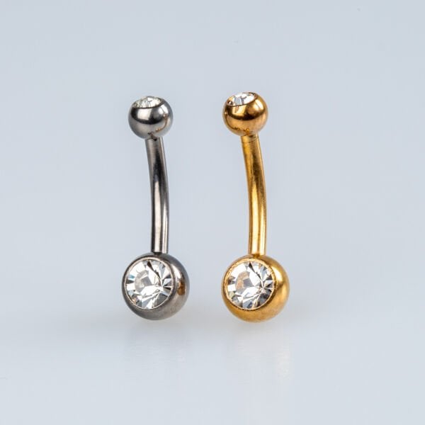 Piercing Titanium Navel Stone 12mm. My First Bar