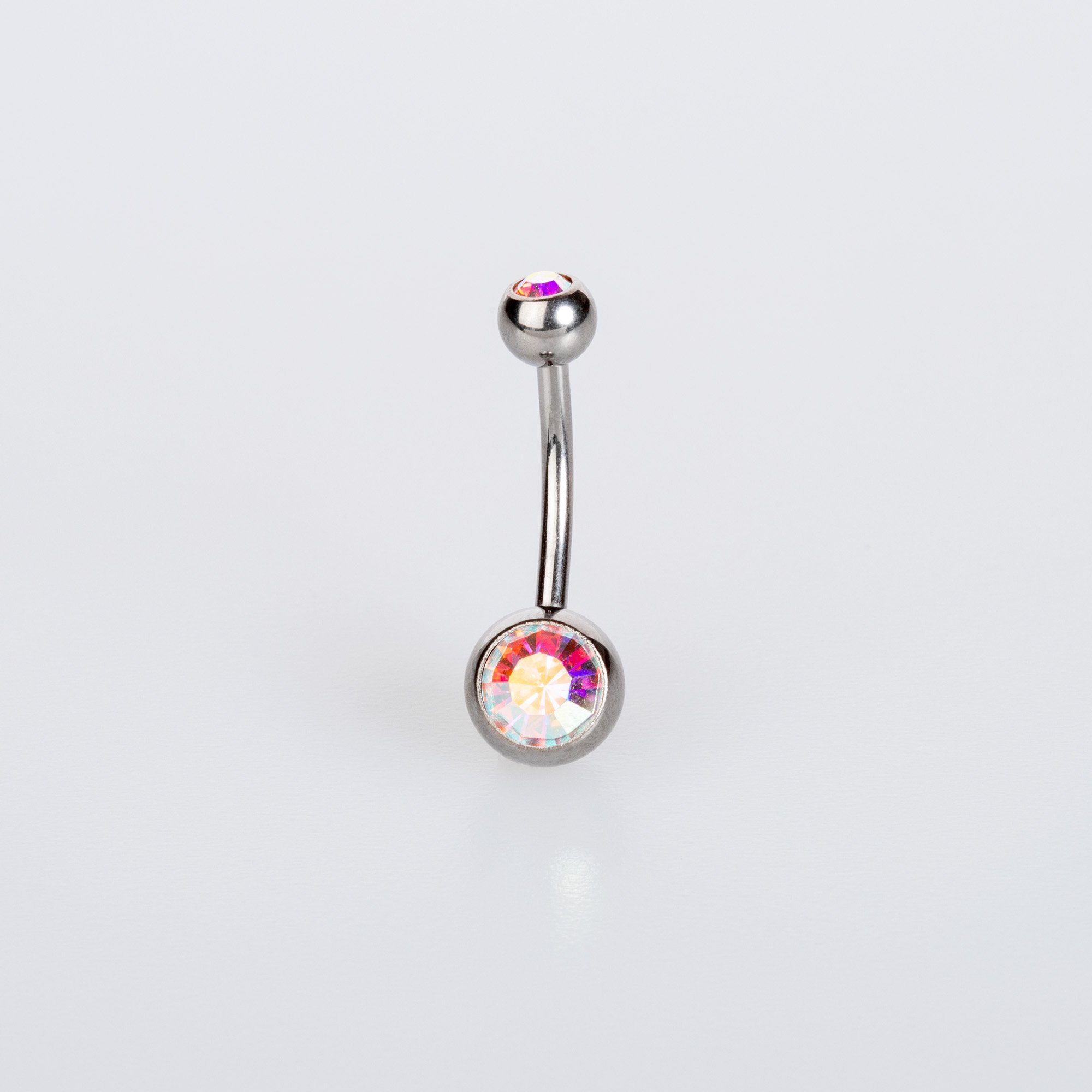 Piercing Titanium Navel Stone 12mm Bar My First Piercing