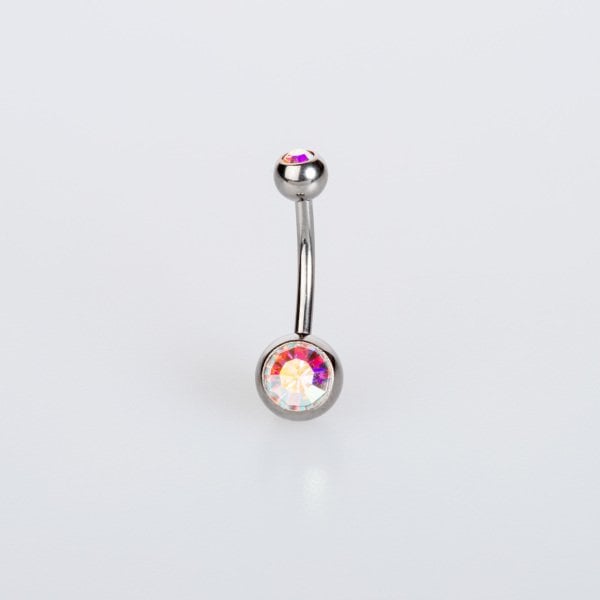 Piercing Titanium Navel Stone 12mm Bar My First Piercing