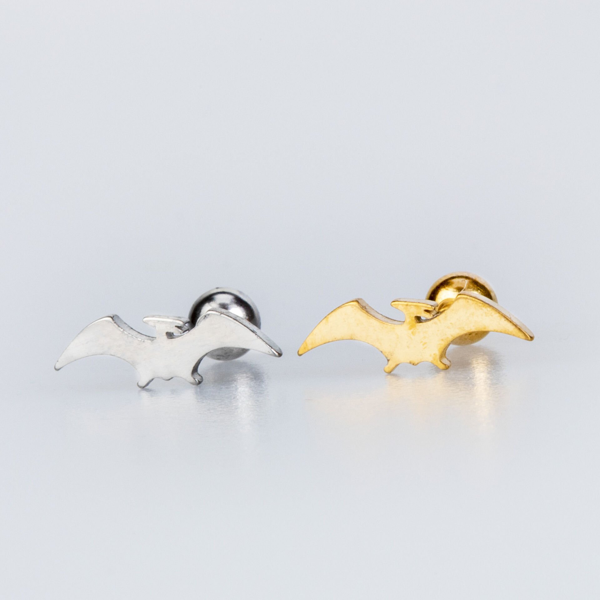 Piercing Çelik Tragus Yarasa
