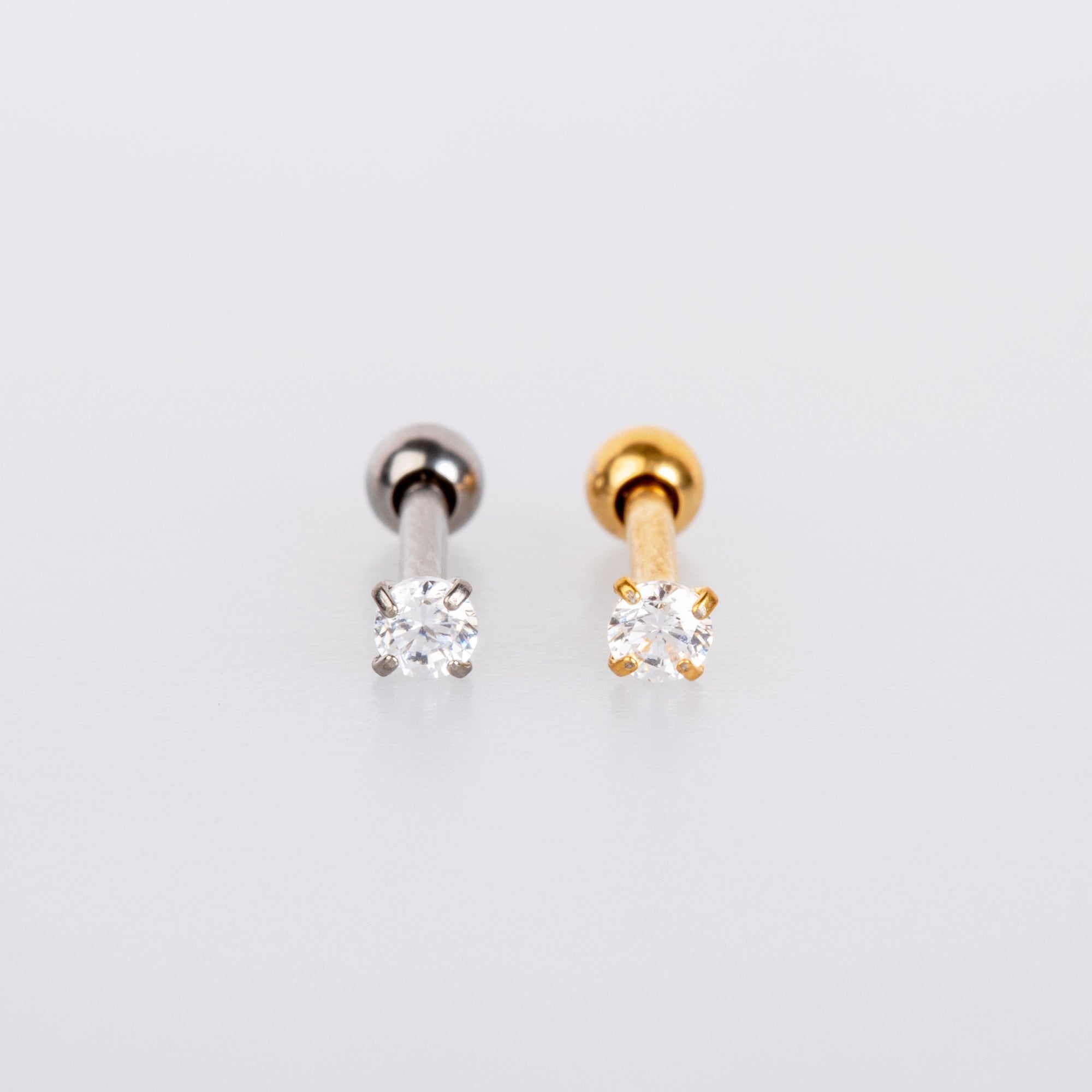 ثقب التيتانيوم الزنمة-غضروف أصفر 8 ملم