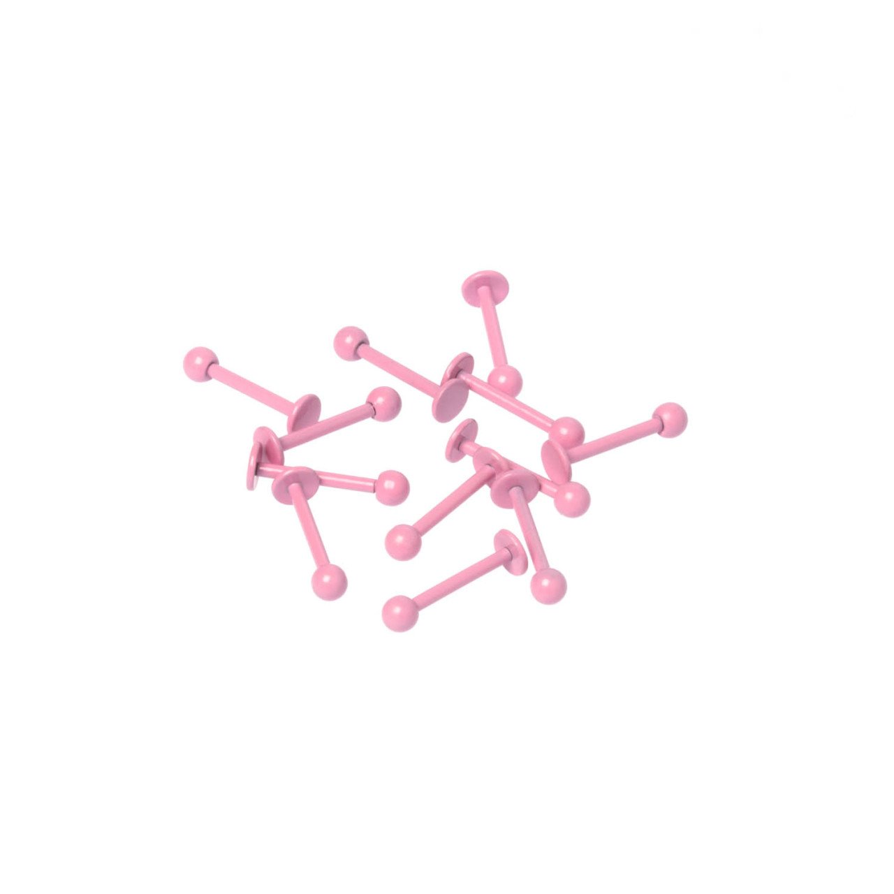 Piercing Labret 3mm Ball Length: 1.2x10x3mm