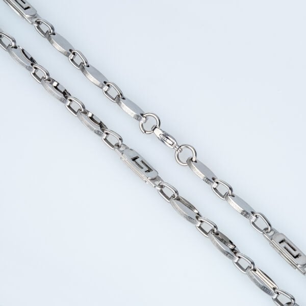 قلادة سلسلة فولاذية 6 مللي متر