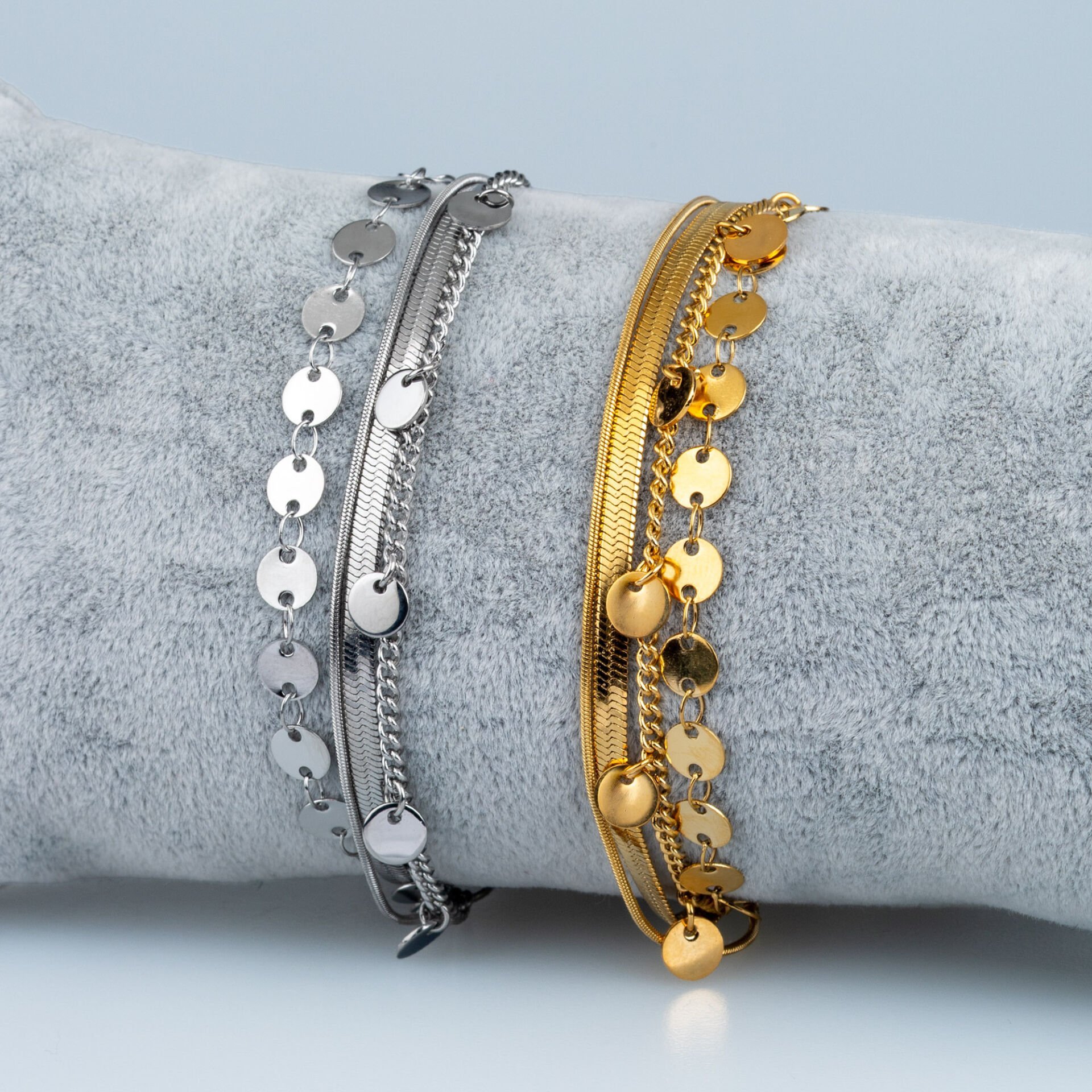 Çelik Zincir Bileklik