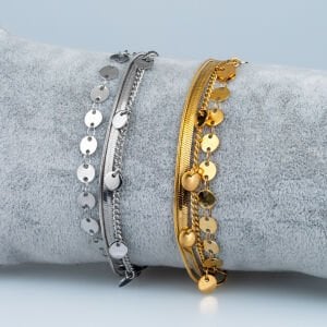 Çelik Zincir Bileklik