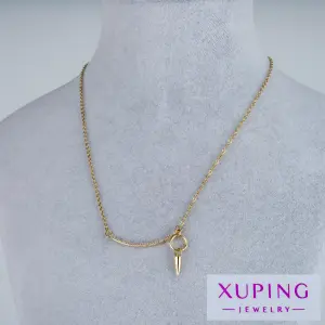 Xuping Jewelry 14K Taşlı Kolye