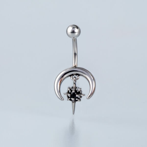 Piercing Çelik Gotik Göbek