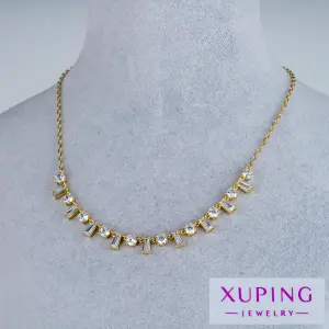 Xuping Jewelry 14K Taşlı Kolye