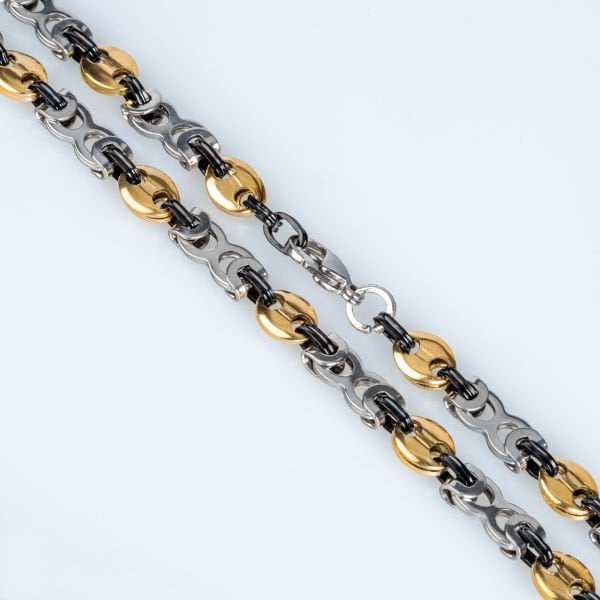 قلادة سلسلة فولاذية 8 مللي متر