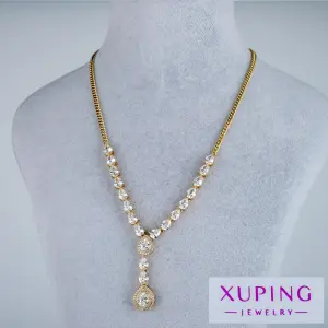 Xuping Jewelry 14K Taşlı Kolye
