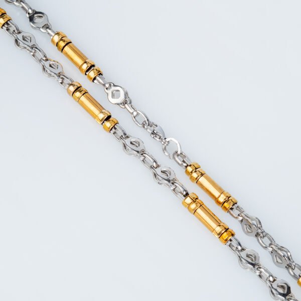 قلادة سلسلة فولاذية 6 مللي متر