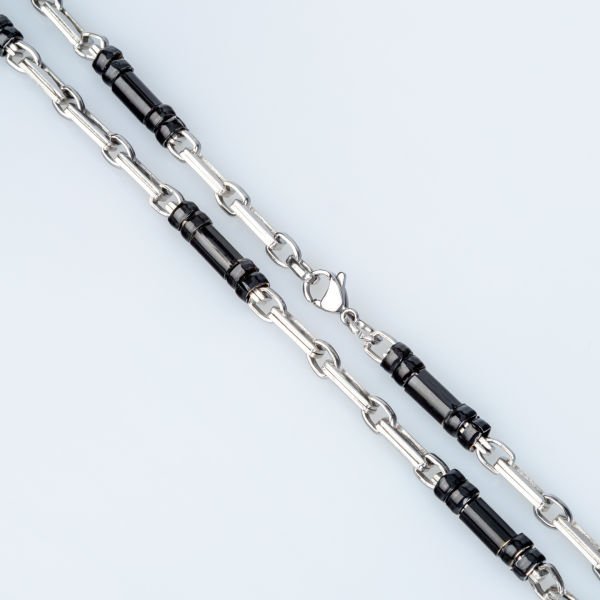 قلادة سلسلة فولاذية 6 مللي متر