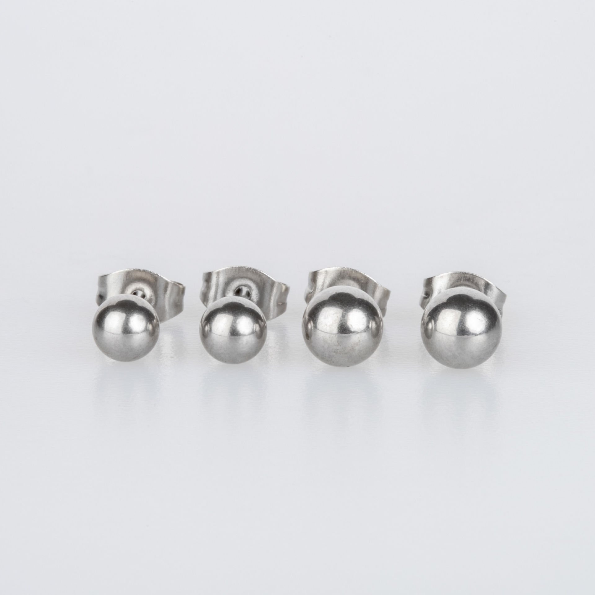 Steel Earring Pack 12 Pairs